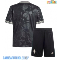 Camisa de time de futebol Juventus Replicas 3º Equipamento Infantil 2025-26 Manga Curta (+ Calças curtas)